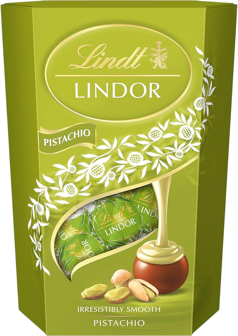 Lindor Pistachio Tpr Cornet  200g