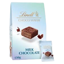 Lindt Wafer Milk Bag 130g