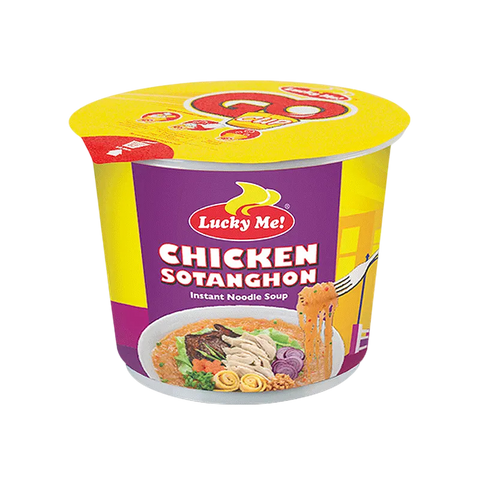 Lucky Me! Mini Cups Chicken Sotanghon Tripack 15 x (3 x 28g)