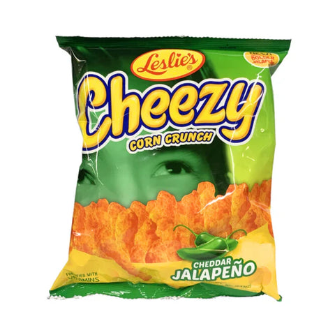 Leslies Cheezy Corn Ched Jalapeno 70Gm