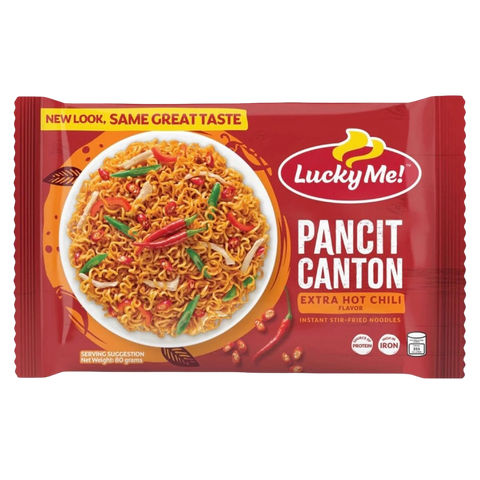 Lucky Me! Pancit Canton Hot Chili