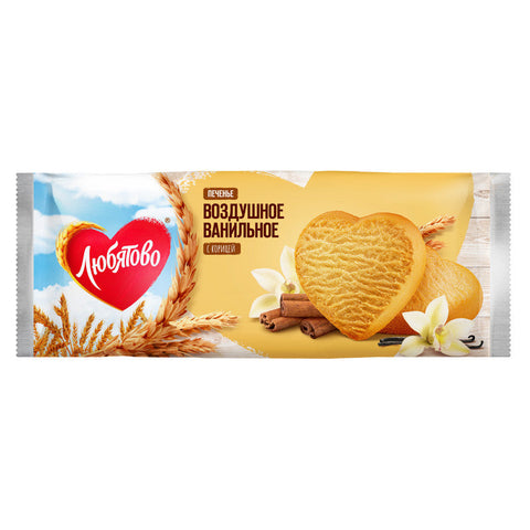 Lyubyatovo Airy Cookies Cinnamon 200G
