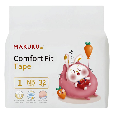 Makuku Comfort Fit Tape NB-1 32pcs