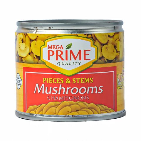 MEGA PRIME PIECES & STEMS MUSHROOMS 198 G