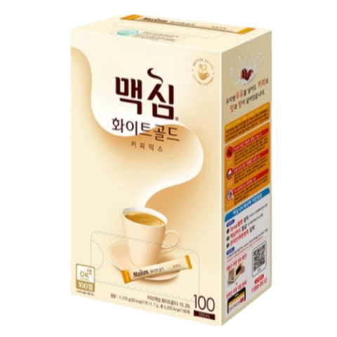 Maxim White Gold Mild Instant Coffee Mix 100 x 11.7g