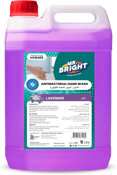 Mr Bright Floor Disinfectant Lavender 5L