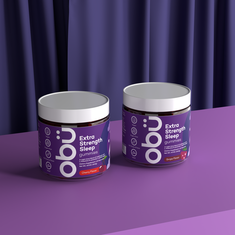 Obu Nutrition Extra Strength Sleep Adults Gummies