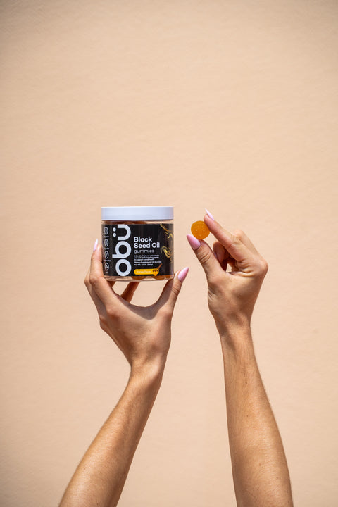 Obu Nutrition Black Seed Oil + ( Honey & Tumeric)