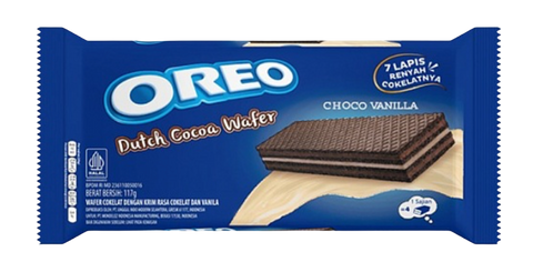 Oreo Dutch Cocoa Wafer Choco Vanilla 117 g