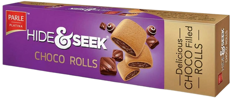Parle Hide & Seek Choco Rolls 125 g