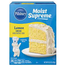 Pillsbury Lemon Cake Mix 485g