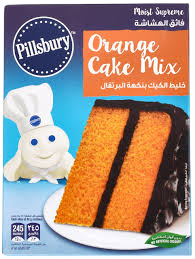 Pillsbury Orange Cake Mix 485g