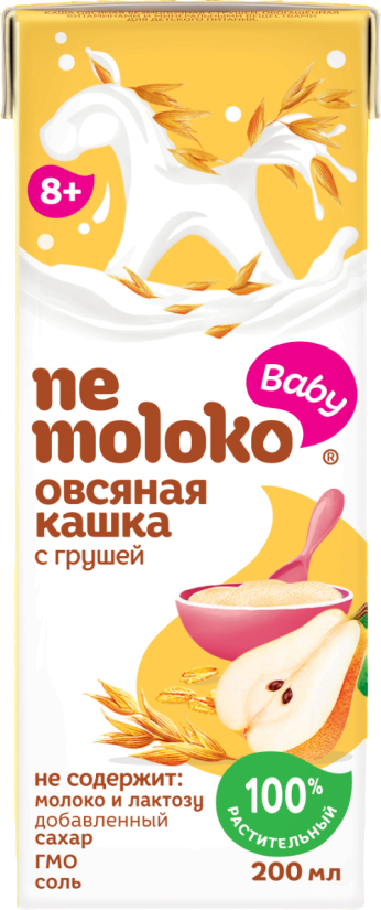 Porridge Nemoloko Pear 0.2l