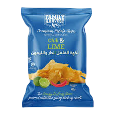Potato Chips Chili & Lime 45g