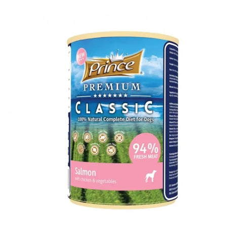 Princess Premium Classic 94% Fresh Meat Salmon With Chicken &amp; Vegetables, 400g