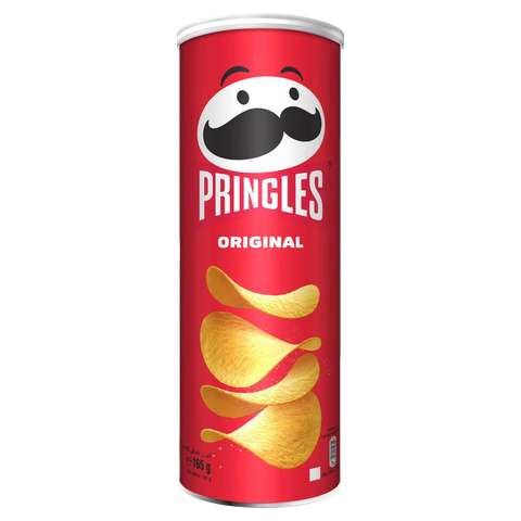 Pringles Original Crisps 165g - Stackable potato crisps