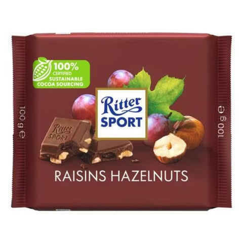 Ritter Sport Raisins Hazelnuts, 100g