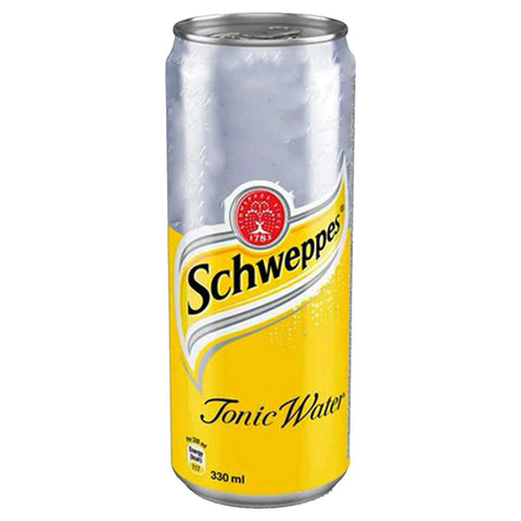 Schweppes Tonic Water 330 Ml Can