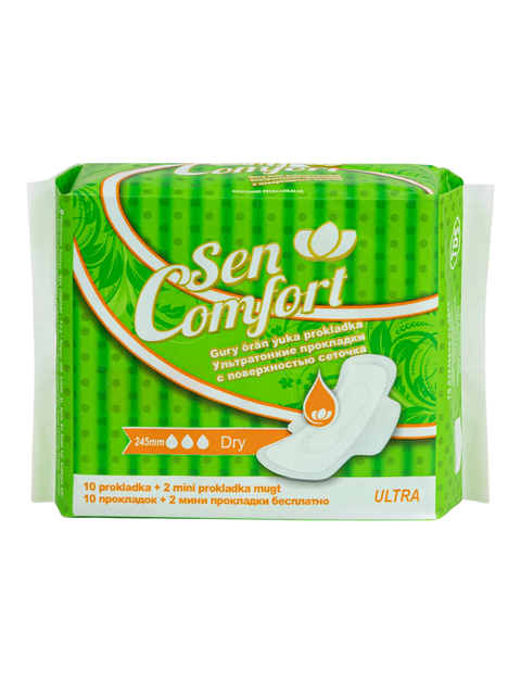 Sen Comfort Ultra Thin Pads 245mm 12pcs