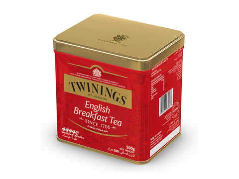 Twinings Goldline English Breakfast Tin 500g