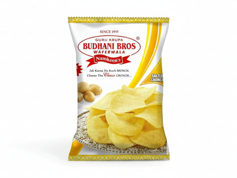 Budhani Bros Potato Wafers Salted 150g