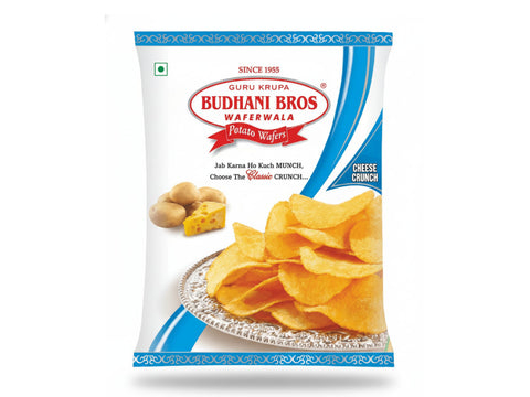 Budhani Bros Potato Wafers Cheese 52g