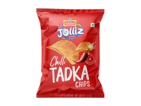 Anand Jolliz Chilli Tadka Chips 135g