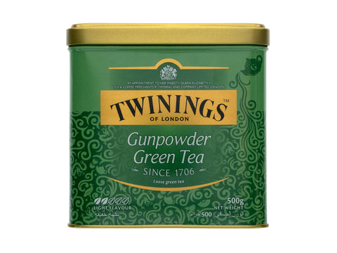 Twinings Goldline Green Gun Powder Tin 500g