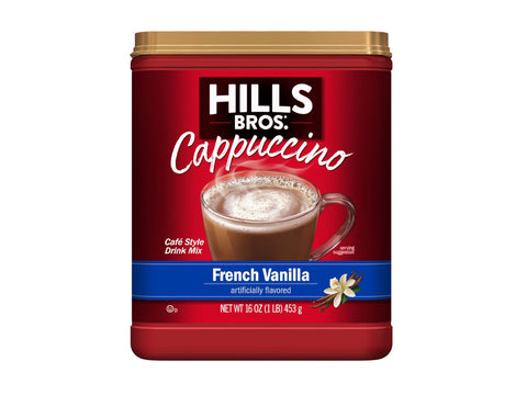 Hills Bros French Vanilla 16Oz /453g
