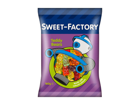 Sweet Factory Teddy Bears 160g