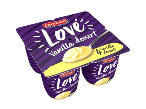 Ehrmann Vanilla Love Dessert 4X100g