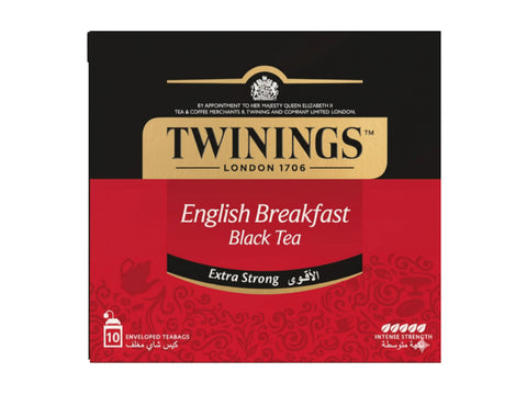 Twinings English Breakfast Extra Strong Meast 3g 10 Teabags