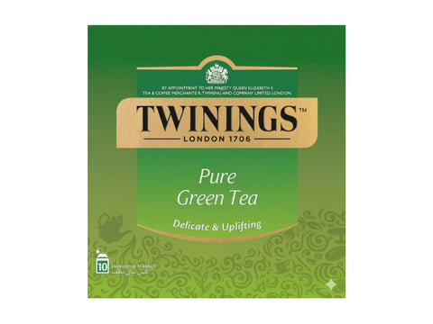 Twinings Pure Green Tea Meast 2g 10 Teabags