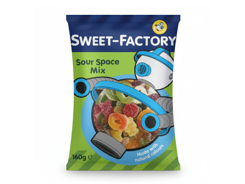 Sweet Factory Sour Space Mix 160g