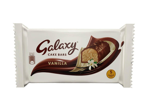 Galaxy Vanilla Cake Bars 5x27g