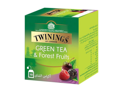 Twinings Green + Forest Fruits Meast 1,5g 10 Teabags