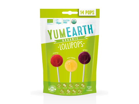 Yum Earth Organic Sour Pops 87g