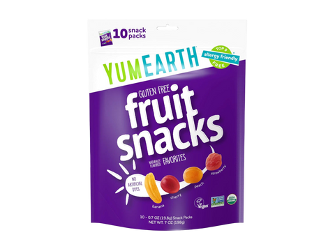 Yum Earth Organic Fruit Snacks 198g