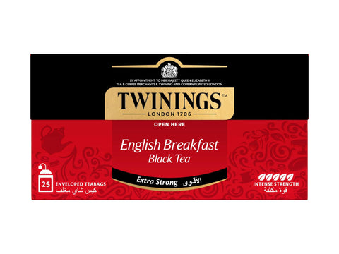 Twinings English Breakfast Extra Strong Meast 2,3g 25 Teabags
