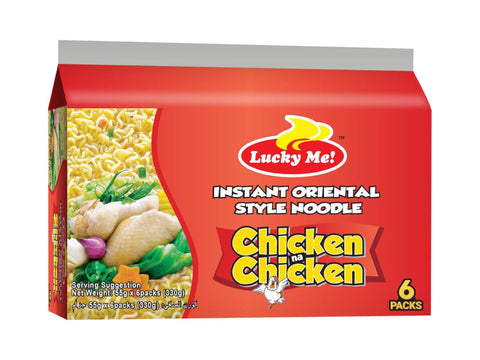 Lucky Me Im Chicken 55g Pack Of 6