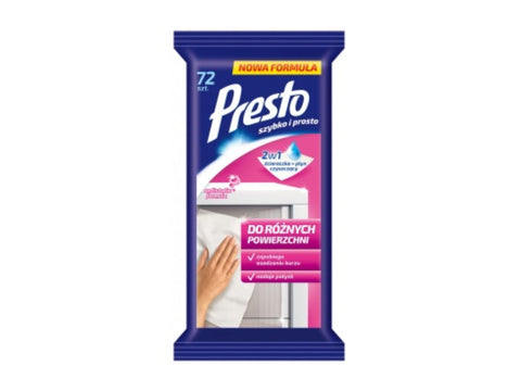 Presto For Various Surfaces 72 Pieces