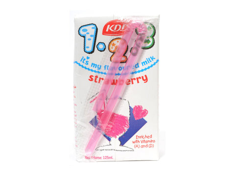 Kdd Strawberry Milk 125ml