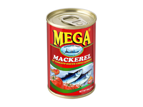 Mega Mackerel In Tomato Sauce Chili Added 155g