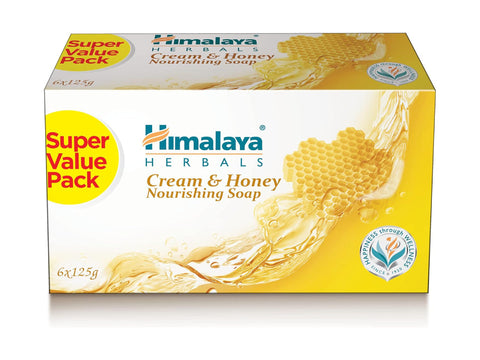 Himalaya Cream & Honey Nourishing Soap 6x125gm