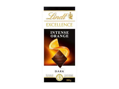 Lindt Excellence Intense Orange Chocolate 100g