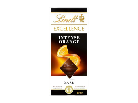 Lindt Excellence Intense Orange Chocolate 100g