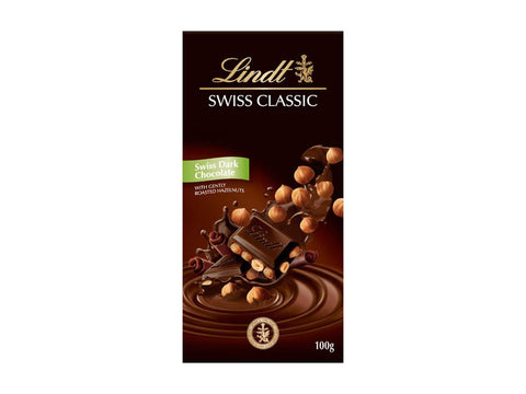 Lindt Swiss Classic Dark Chocolate 100g