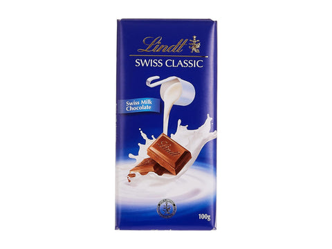 Lindt Swiss Milk Chocolate 100g