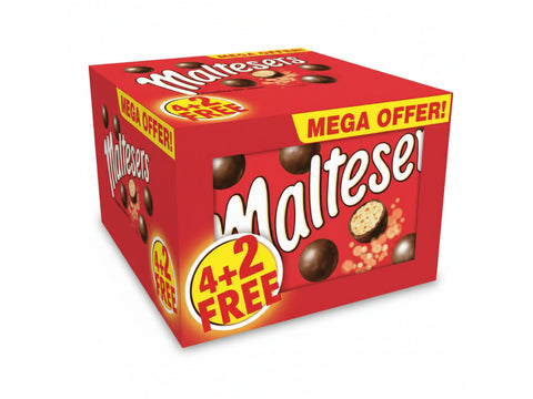 Maltesers Milk Chocolate 6x37g
