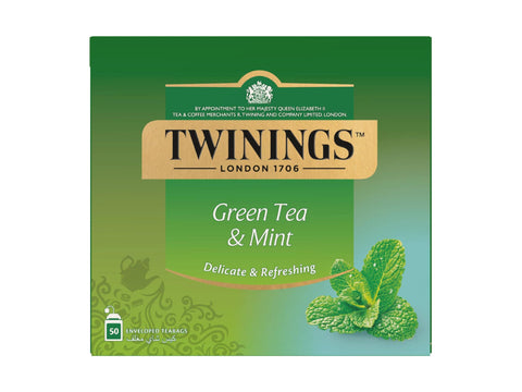 Twinings Green Tea + Mint 1,5g 50 Teabags
